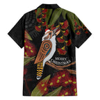Australia Indigenous Christmas Hawaiian Shirt Kookaburra Aboriginal
