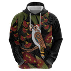 Australia Indigenous Christmas Hoodie Kookaburra Aboriginal
