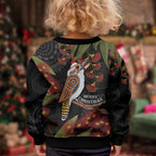 Australia Indigenous Christmas Kid Ugly Christmas Sweater Kookaburra Aboriginal