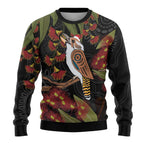 Australia Indigenous Christmas Ugly Christmas Sweater Kookaburra Aboriginal