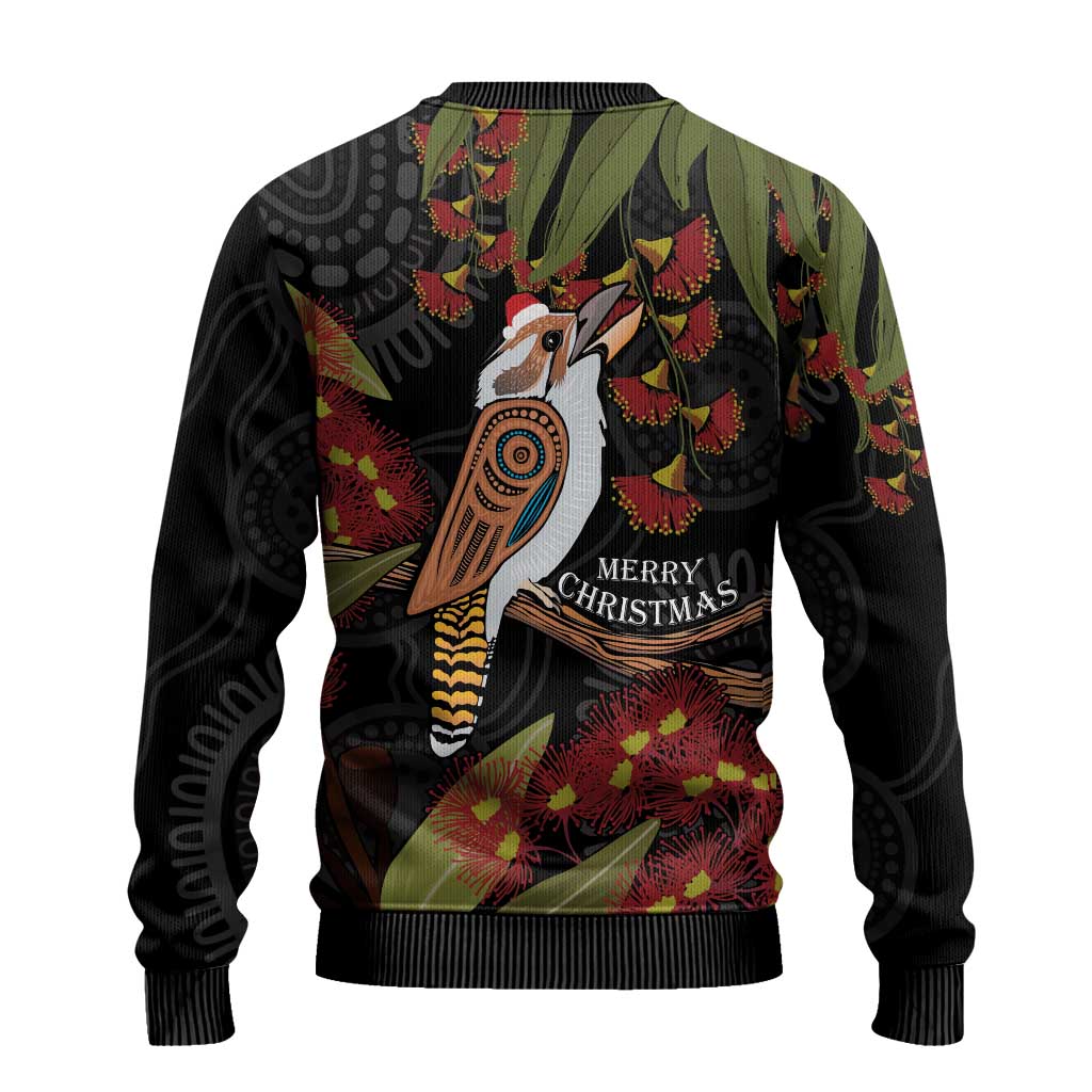 Australia Indigenous Christmas Ugly Christmas Sweater Kookaburra Aboriginal