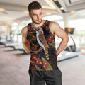 Australia Indigenous Christmas Men Tank Top Kookaburra Aboriginal