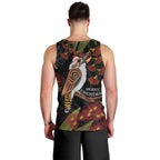 Australia Indigenous Christmas Men Tank Top Kookaburra Aboriginal