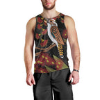 Australia Indigenous Christmas Men Tank Top Kookaburra Aboriginal