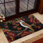 Australia Indigenous Christmas Rubber Doormat Kookaburra Aboriginal