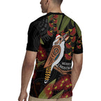 Australia Indigenous Christmas Rugby Jersey Kookaburra Aboriginal