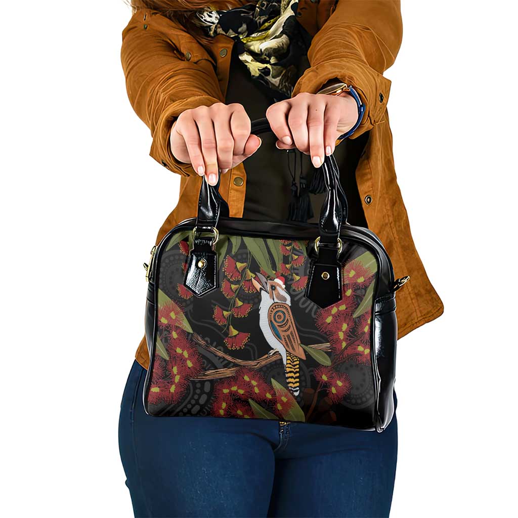Australia Indigenous Christmas Shoulder Handbag Kookaburra Aboriginal