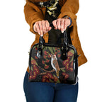 Australia Indigenous Christmas Shoulder Handbag Kookaburra Aboriginal
