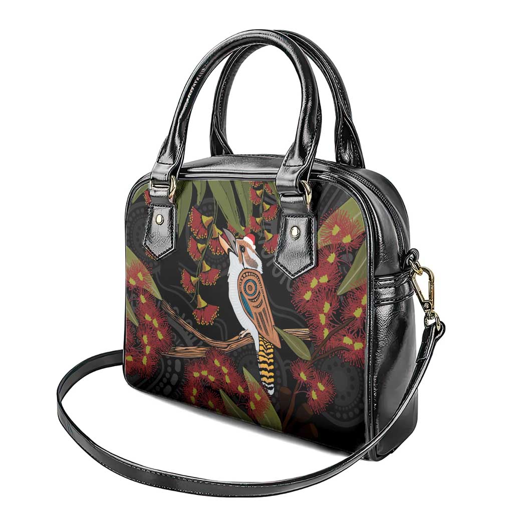 Australia Indigenous Christmas Shoulder Handbag Kookaburra Aboriginal