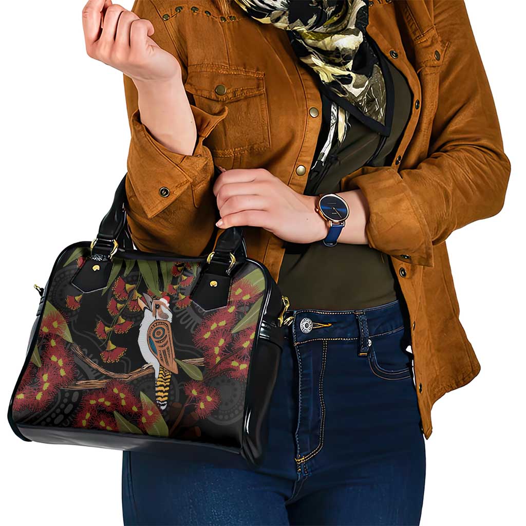 Australia Indigenous Christmas Shoulder Handbag Kookaburra Aboriginal