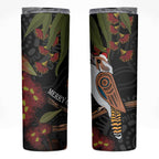Australia Indigenous Christmas Skinny Tumbler Kookaburra Aboriginal