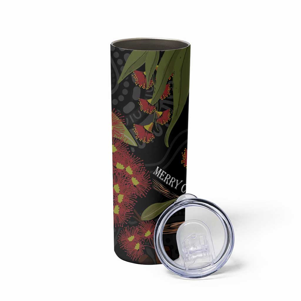 Australia Indigenous Christmas Skinny Tumbler Kookaburra Aboriginal