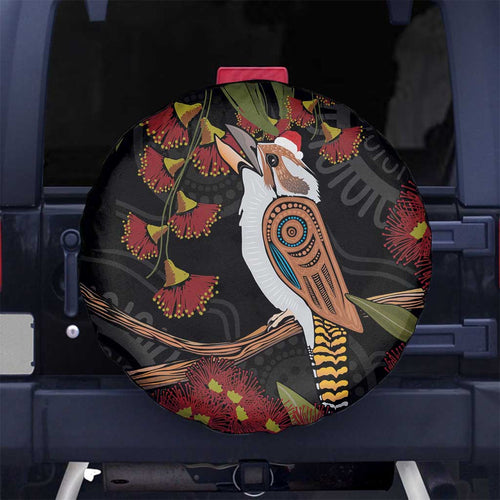Australia Indigenous Christmas Spare Tire Cover Kookaburra Aboriginal