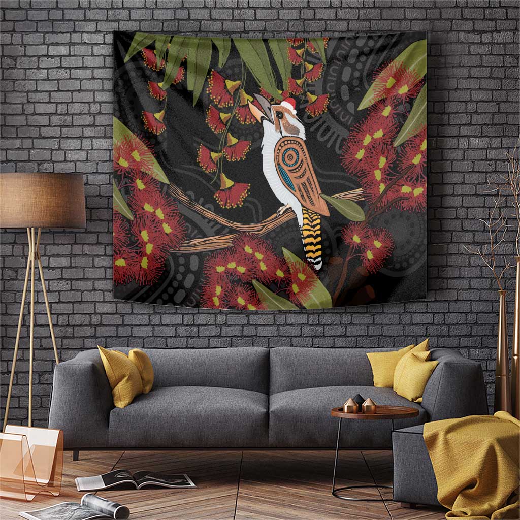 Australia Indigenous Christmas Tapestry Kookaburra Aboriginal