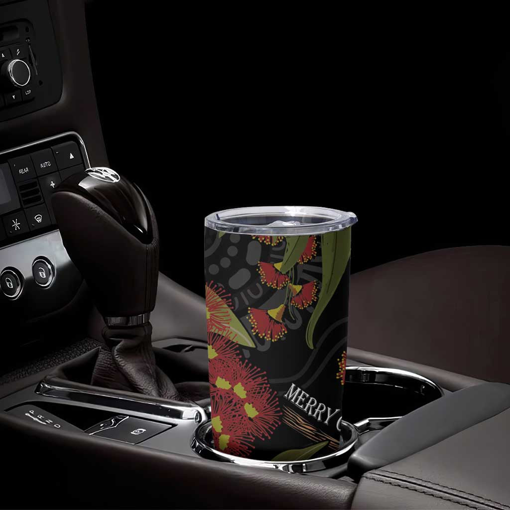 Australia Indigenous Christmas Tumbler Cup Kookaburra Aboriginal