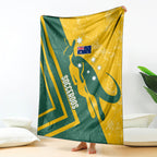 personalised-australia-soccer-blanket-green-gold-go-socceroos