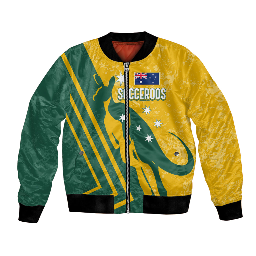 personalised-australia-soccer-bomber-jacket-green-gold-go-socceroos