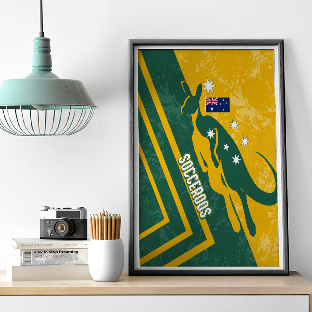 personalised-australia-soccer-canvas-wall-art-green-gold-go-socceroos