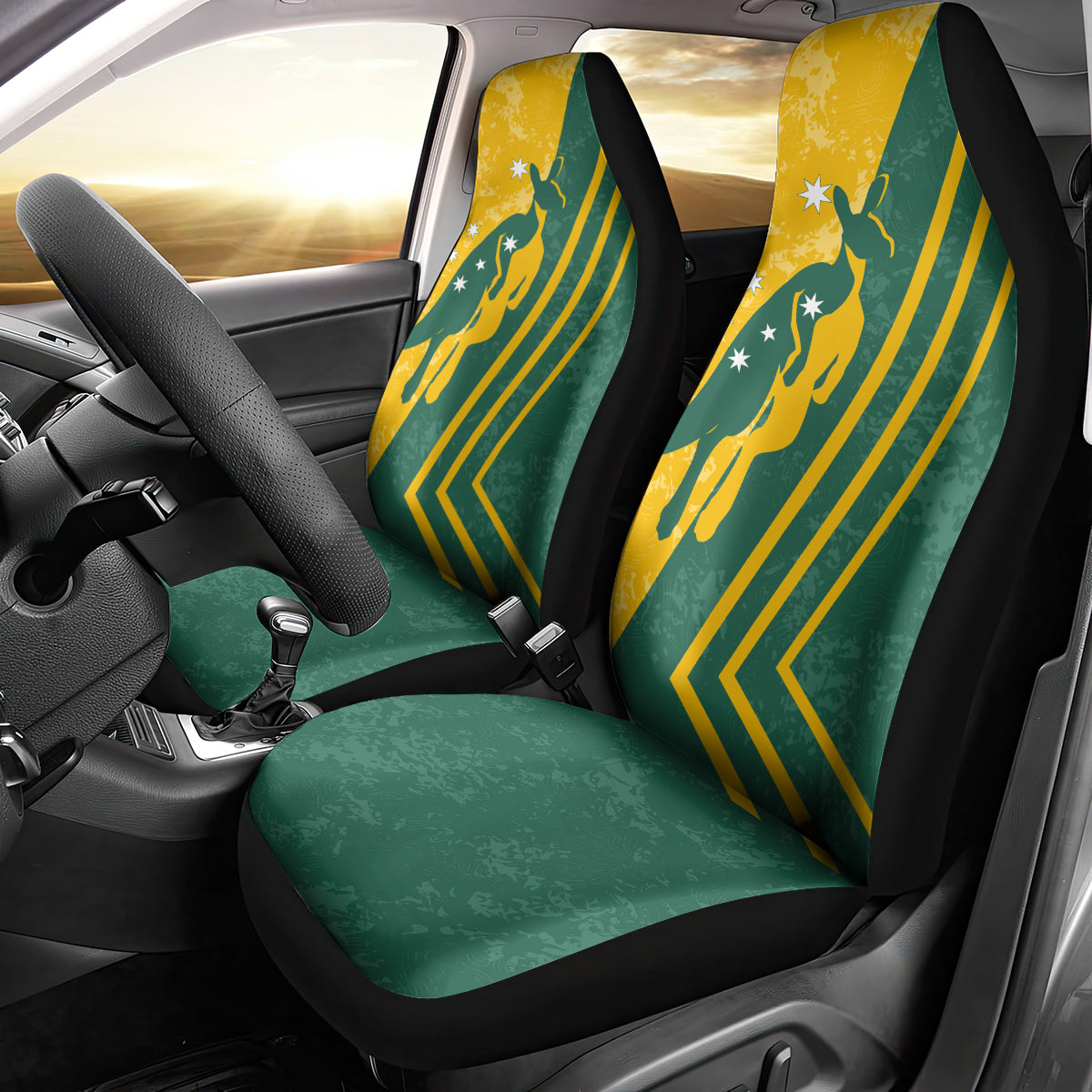 personalised-australia-soccer-car-seat-cover-green-gold-go-socceroos