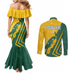 personalised-australia-soccer-couples-matching-mermaid-dress-and-long-sleeve-button-shirt-green-gold-go-socceroos