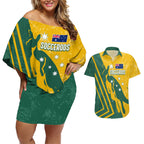 personalised-australia-soccer-couples-matching-off-shoulder-short-dress-and-hawaiian-shirt-green-gold-go-socceroos