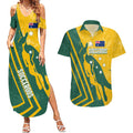 personalised-australia-soccer-couples-matching-summer-maxi-dress-and-hawaiian-shirt-green-gold-go-socceroos