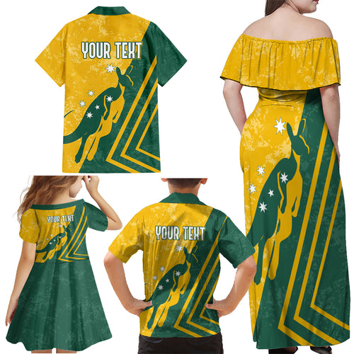 personalised-australia-soccer-family-matching-off-shoulder-maxi-dress-and-hawaiian-shirt-green-gold-go-socceroos