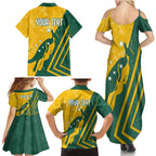 personalised-australia-soccer-family-matching-summer-maxi-dress-and-hawaiian-shirt-green-gold-go-socceroos