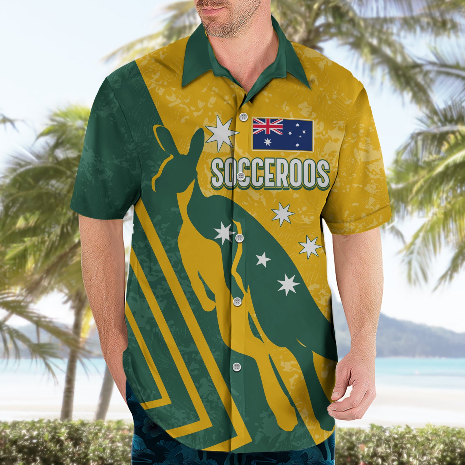 personalised-australia-soccer-hawaiian-shirt-green-gold-go-socceroos