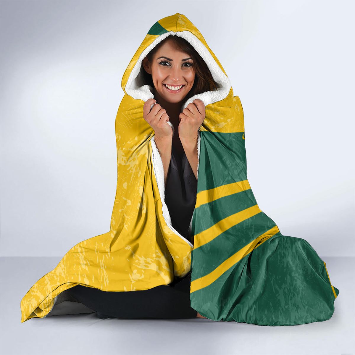 personalised-australia-soccer-hooded-blanket-green-gold-go-socceroos