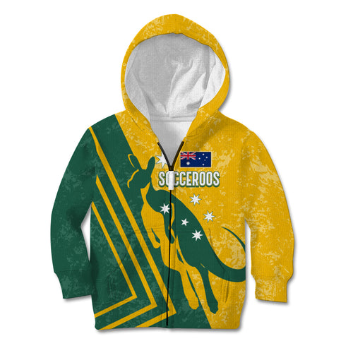 personalised-australia-soccer-kid-hoodie-green-gold-go-socceroos