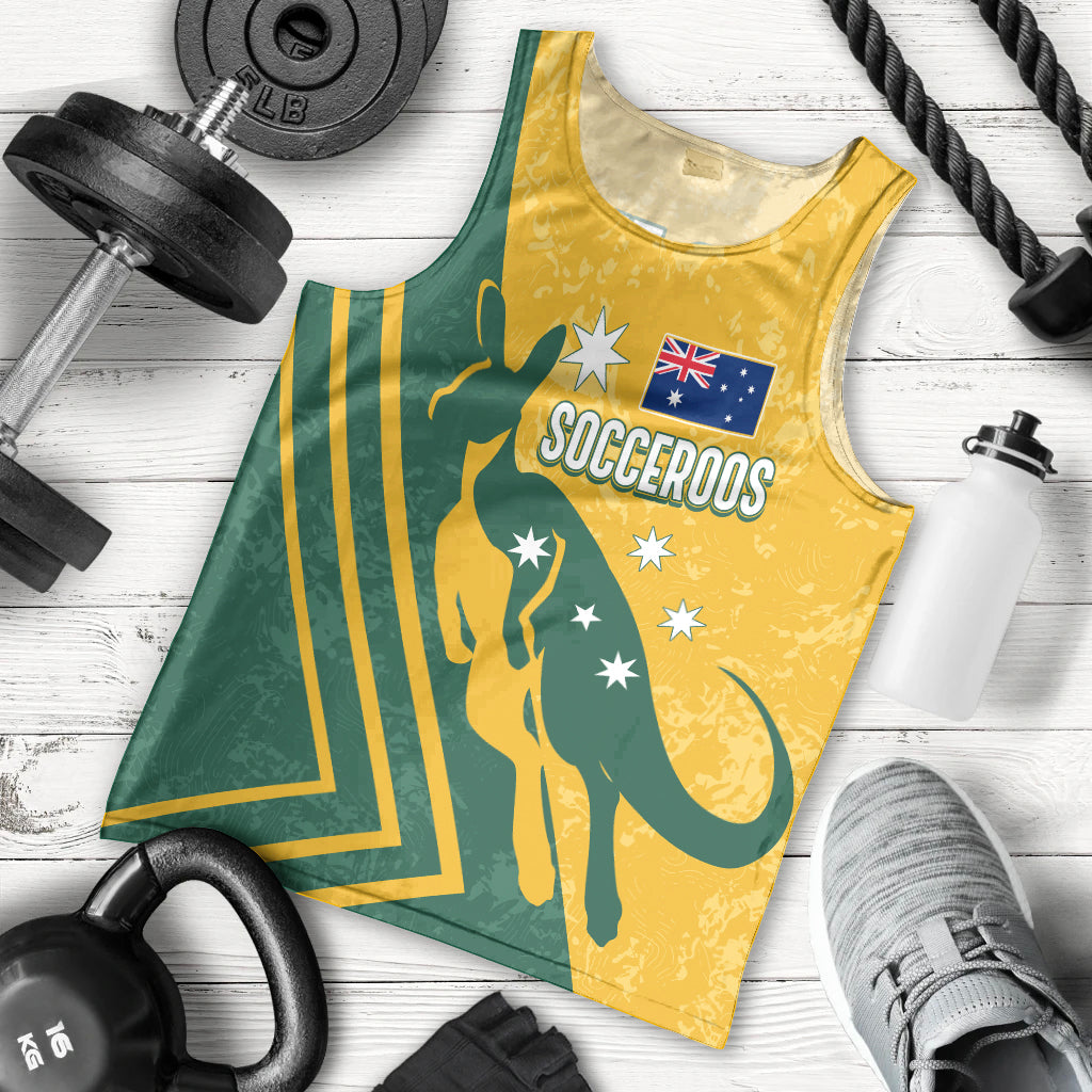 personalised-australia-soccer-men-tank-top-green-gold-go-socceroos
