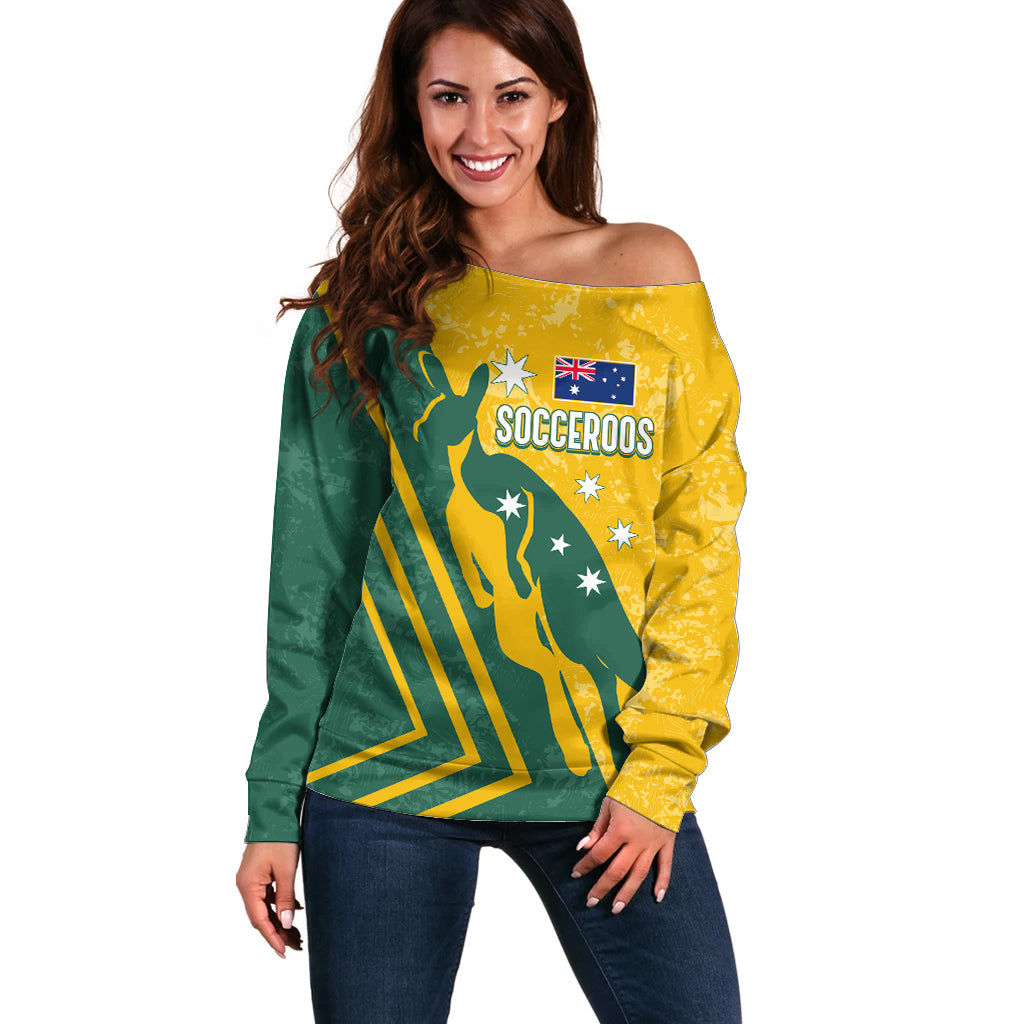 personalised-australia-soccer-off-shoulder-sweater-green-gold-go-socceroos