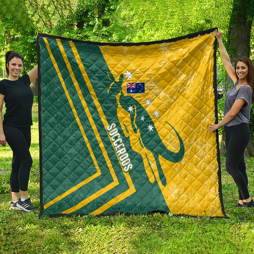 personalised-australia-soccer-quilt-green-gold-go-socceroos