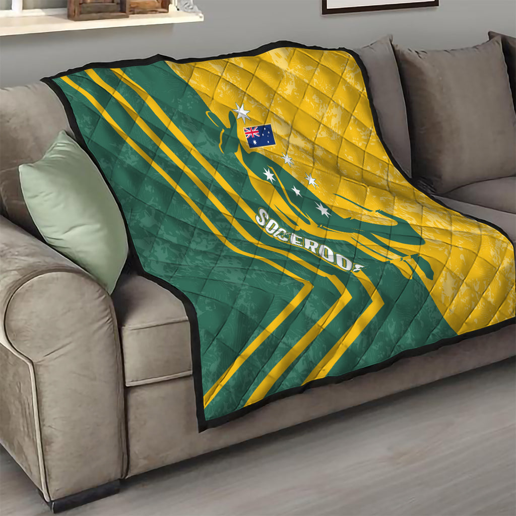 personalised-australia-soccer-quilt-green-gold-go-socceroos