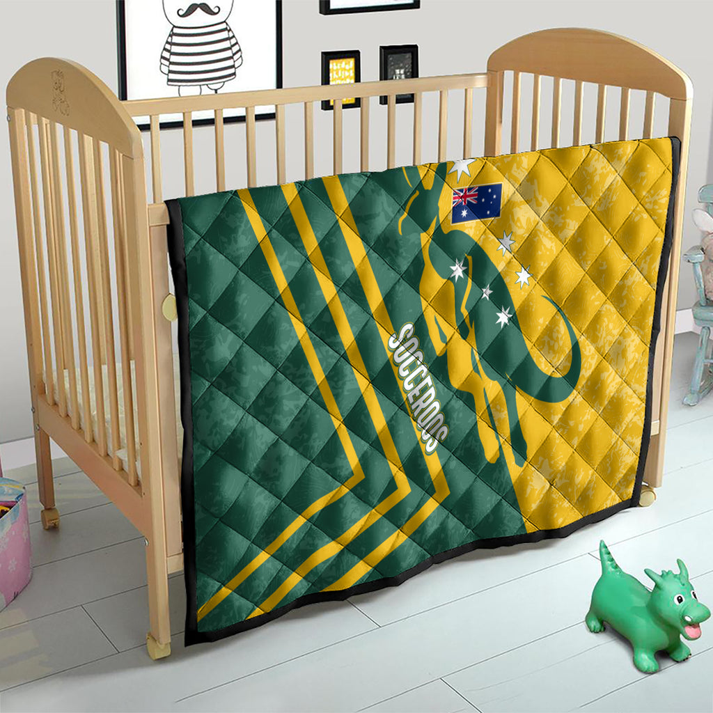 personalised-australia-soccer-quilt-green-gold-go-socceroos