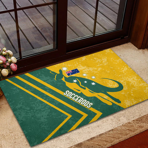 personalised-australia-soccer-rubber-doormat-green-gold-go-socceroos