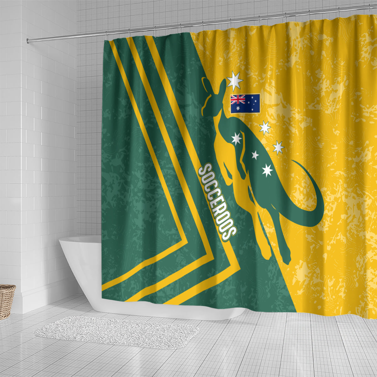 personalised-australia-soccer-shower-curtain-green-gold-go-socceroos