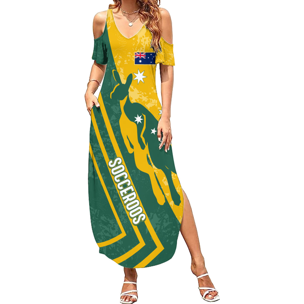 personalised-australia-soccer-summer-maxi-dress-green-gold-go-socceroos