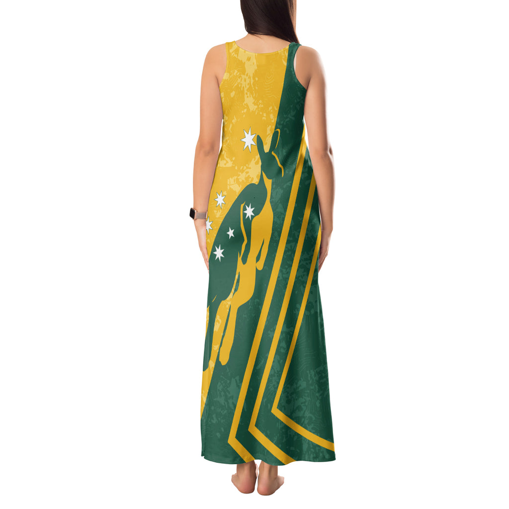personalised-australia-soccer-tank-maxi-dress-green-gold-go-socceroos