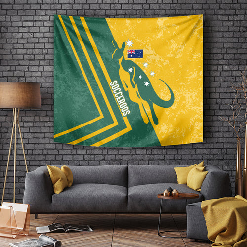 personalised-australia-soccer-tapestry-green-gold-go-socceroos