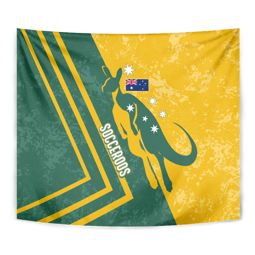 personalised-australia-soccer-tapestry-green-gold-go-socceroos