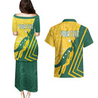 personalised-australia-socceroos-indigenous-couples-matching-puletasi-dress-and-hawaiian-shirt-green-gold