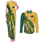 personalised-australia-socceroos-indigenous-couples-matching-tank-maxi-dress-and-long-sleeve-button-shirt-green-gold