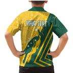 personalised-australia-socceroos-indigenous-family-matching-mermaid-dress-and-hawaiian-shirt-green-gold