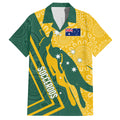 personalised-australia-socceroos-indigenous-family-matching-off-shoulder-maxi-dress-and-hawaiian-shirt-green-gold