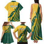 personalised-australia-socceroos-indigenous-family-matching-tank-maxi-dress-and-hawaiian-shirt-green-gold