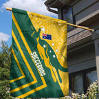 personalised-australia-socceroos-indigenous-garden-flag-green-gold
