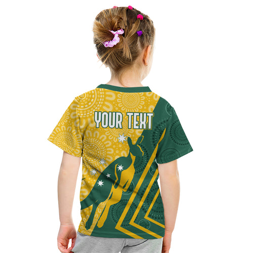 personalised-australia-socceroos-indigenous-kid-t-shirt-green-gold