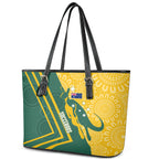 personalised-australia-socceroos-indigenous-leather-tote-bag-green-gold